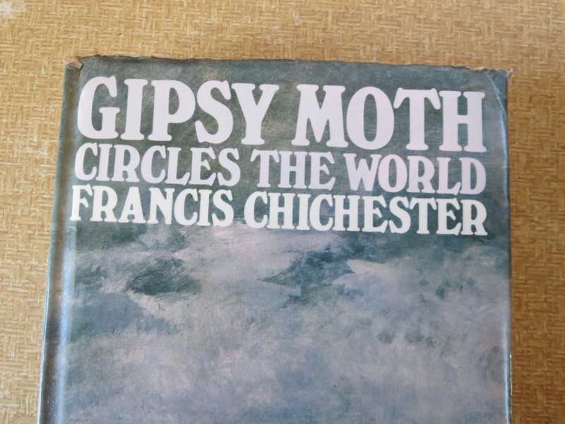 GYPSY MOTH CIRCLES THE WORLD. Francis Chichester.