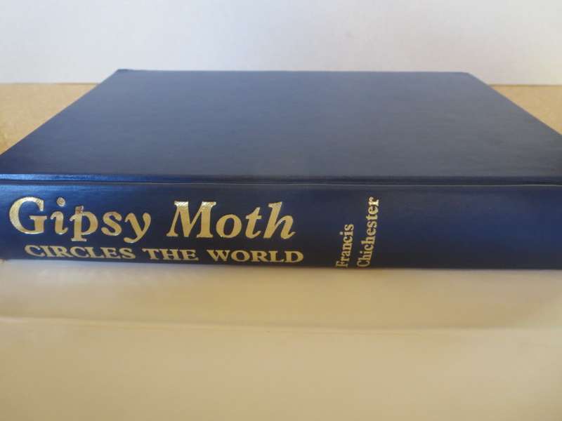 GYPSY MOTH CIRCLES THE WORLD. Francis Chichester.