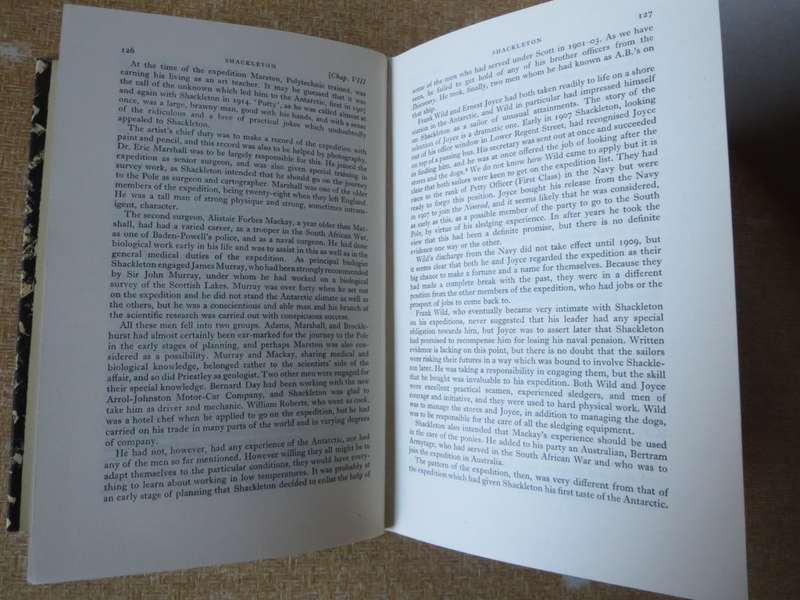 SHACKLETON by Margery and James Fisher (Antarctic Continent)
