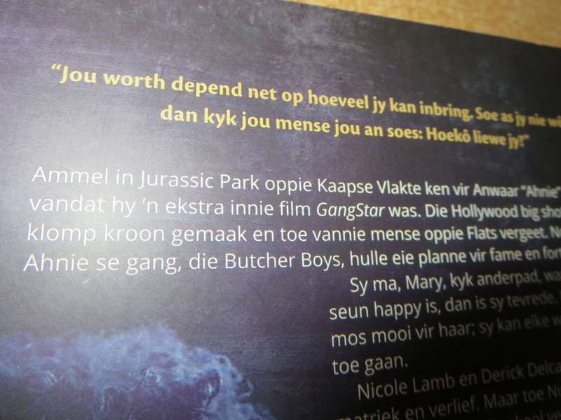 KINNES deur Chase Rhys. (Kaapse Vlakte-storie, gangsters)