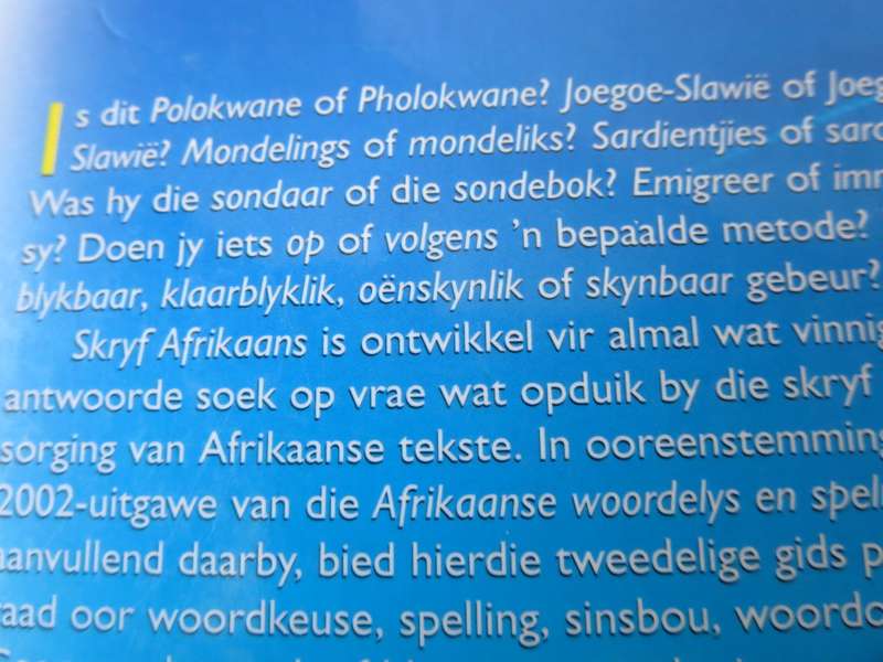 SKRYF AFRIKAANS VAN A TOT Z. Dalene Muller. (Die essensiële gids vir taalgebruikers)