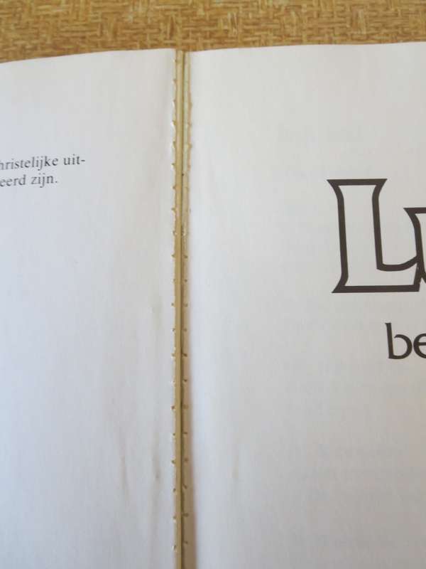 LUTHER  belofte en ervaring  deur Dr. W. van`t Spijker