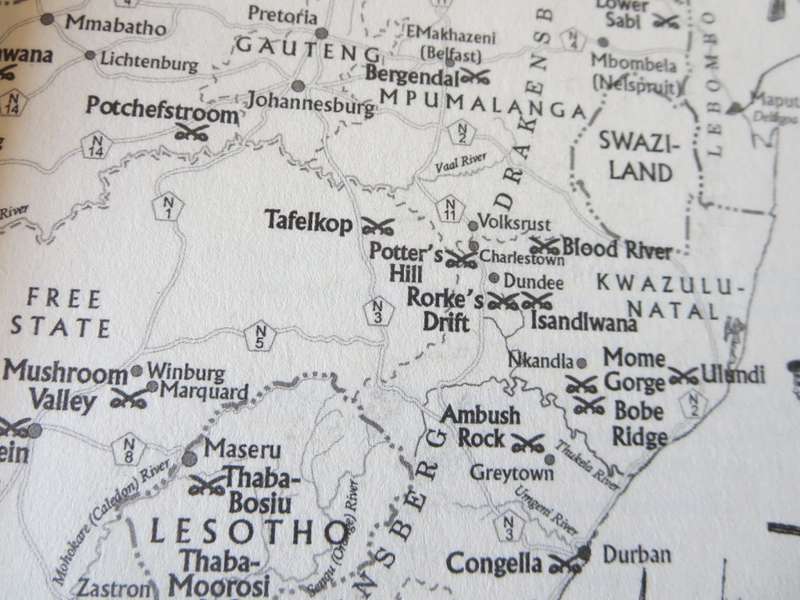 SOUTH AFRICAN BATTLES  by Tim Couzens
