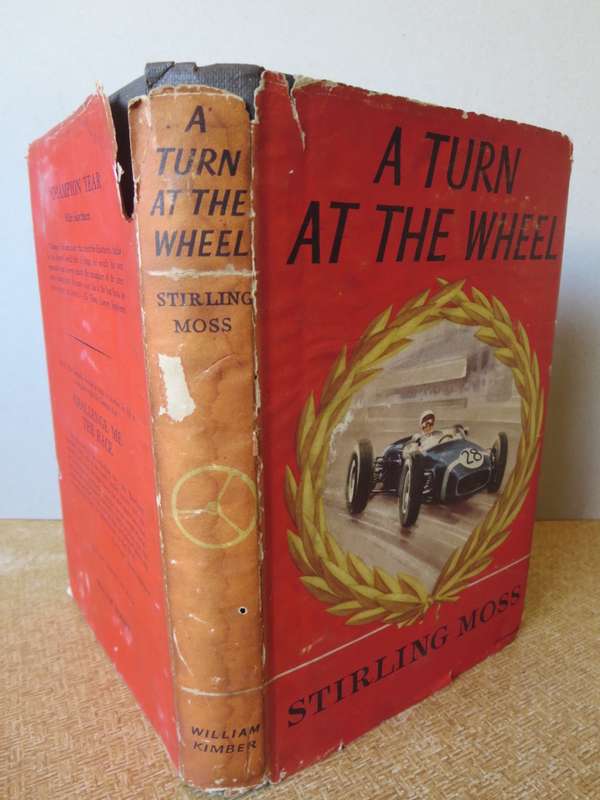 A TURN AT THE WHEEL  by Stirling Moss  (Grand Prix Racing)