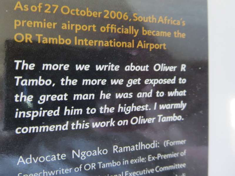 OR TAMBO ( Teacher, Lawyer & Freedom Fighter) Sandi Baai