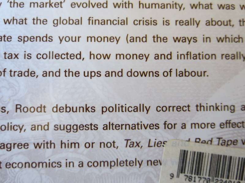 DAWIE ROODT (with Linette Retief). TAX, LIES AND RED TAPE.