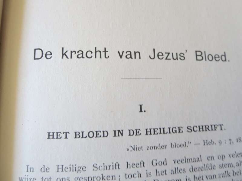 DE KRACHT VAN JEZUS` BLOED door Andrew Murray (P)