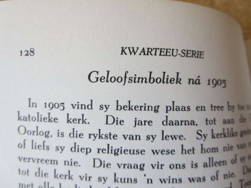 KWARTEEU-SERIE. LEWENSVORME. Dr. F.E.J. Malherbe (P)