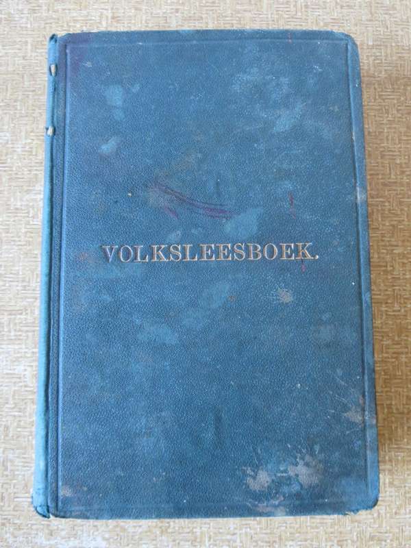 VOLKSLEESBOEK VOOR SCHOLEN EN HUISGEZINNEN IN ZUID-AFRIKA 1879 (P)