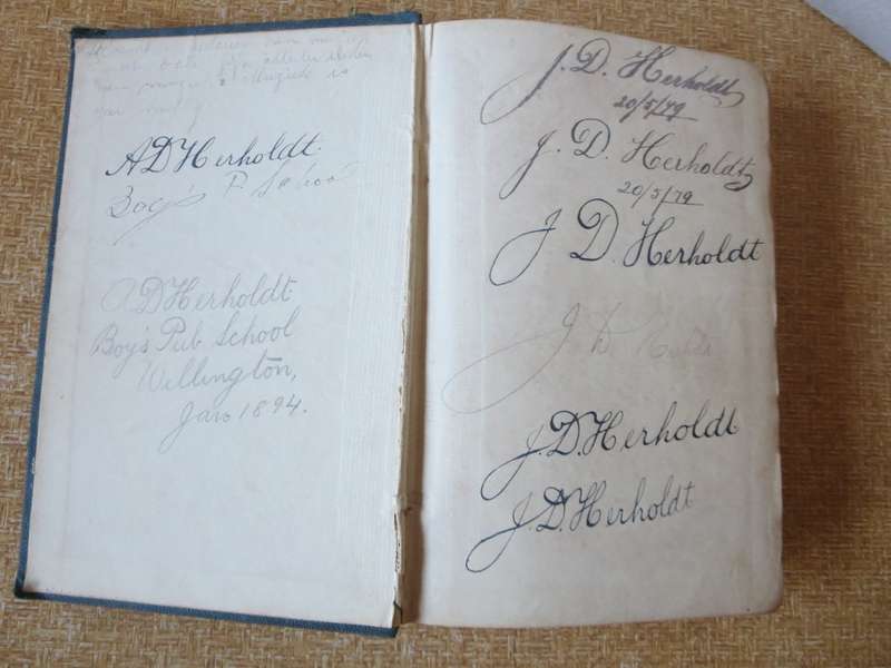VOLKSLEESBOEK VOOR SCHOLEN EN HUISGEZINNEN IN ZUID-AFRIKA 1879 (P)