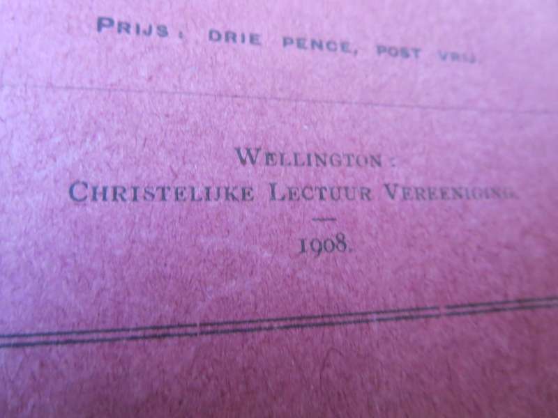 VOORWAARTS! Eene Zendingpreek door Ds. Andrew Murray. (Gehouden op Pinkster Zondag 7 Jun 1908) (P)