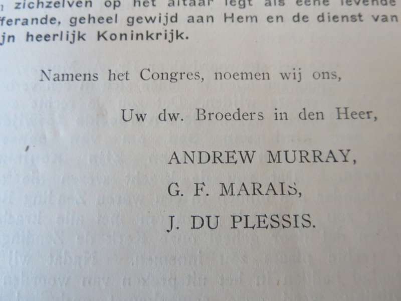 VOORWAARTS! Eene Zendingpreek door Ds. Andrew Murray. (Gehouden op Pinkster Zondag 7 Jun 1908) (P)