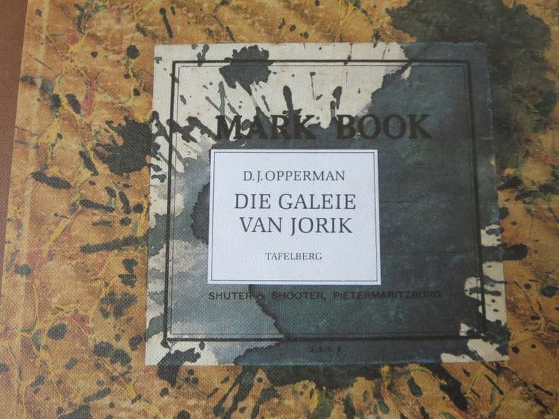 DIE GALEIE VAN JORIK  deur D. J. Opperman