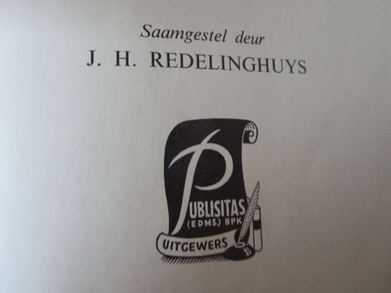 DIE AFRIKANER-FAMILIENAAMBOEK EN PERSONALIA  Saamgestel deur J. H. Redelinghuys