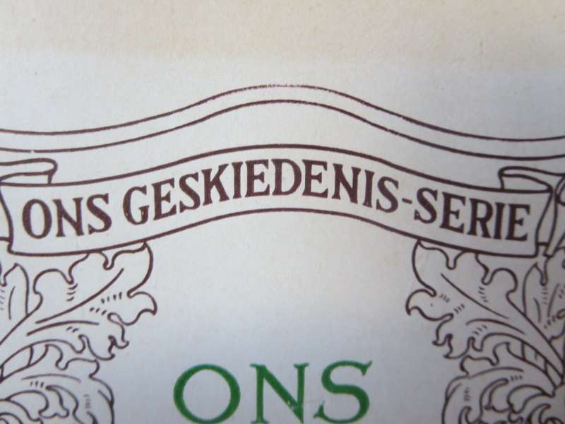 ONS GESKIEDENIS-SERIE. Ons Parool. Dae uit die Dagboek van `n Krygsgevangene. Gustav S. Preller. (P)