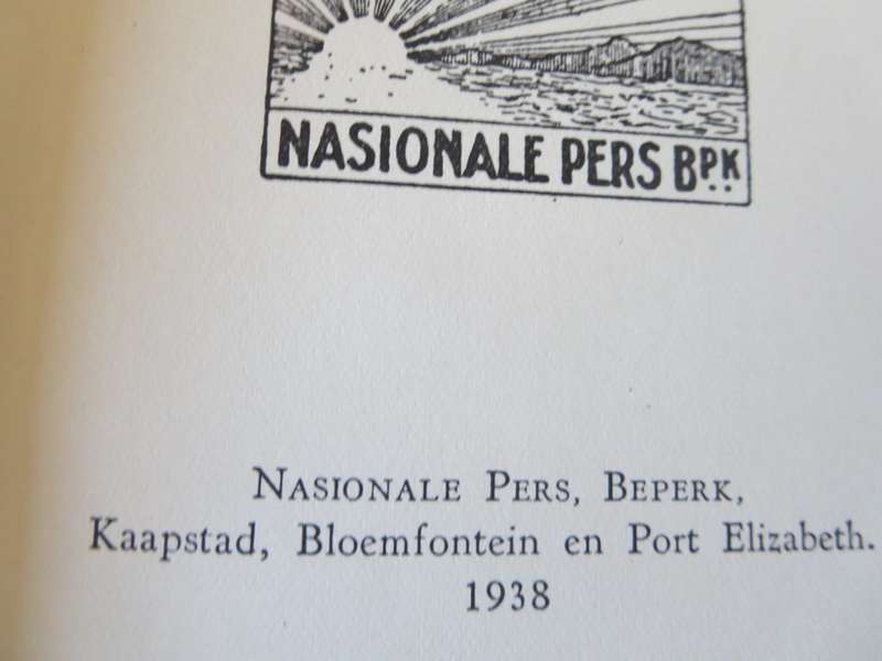 ONS GESKIEDENIS-SERIE. Ons Parool. Dae uit die Dagboek van `n Krygsgevangene. Gustav S. Preller. (P)
