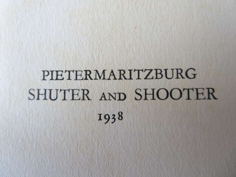 PIETERMARITZBURG PANORAMA  by Alan F. Hattersley (Published 1938)