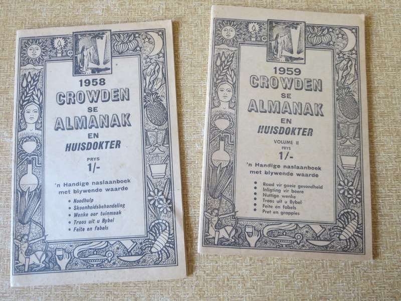 1958 EN 1959 CROWDEN SE ALMANAK EN HUISDOKTER