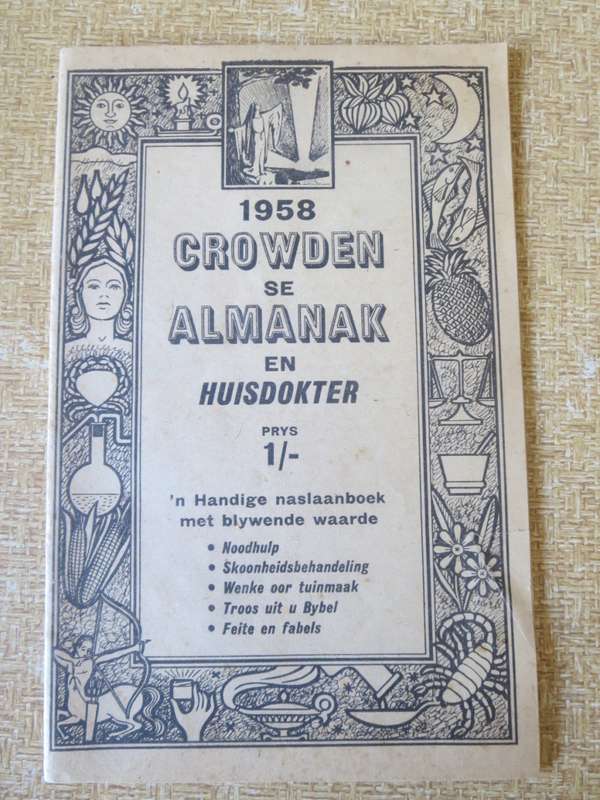 1958 EN 1959 CROWDEN SE ALMANAK EN HUISDOKTER
