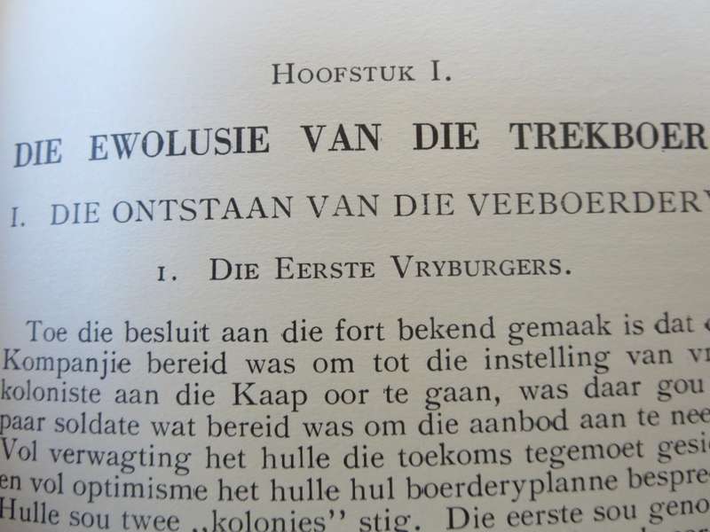 ONS GESKIEDENIS-SERIE. Die Trekboer in die Geskiedenis van die Kaapkolonie: P.J. van der Merwe   (P)