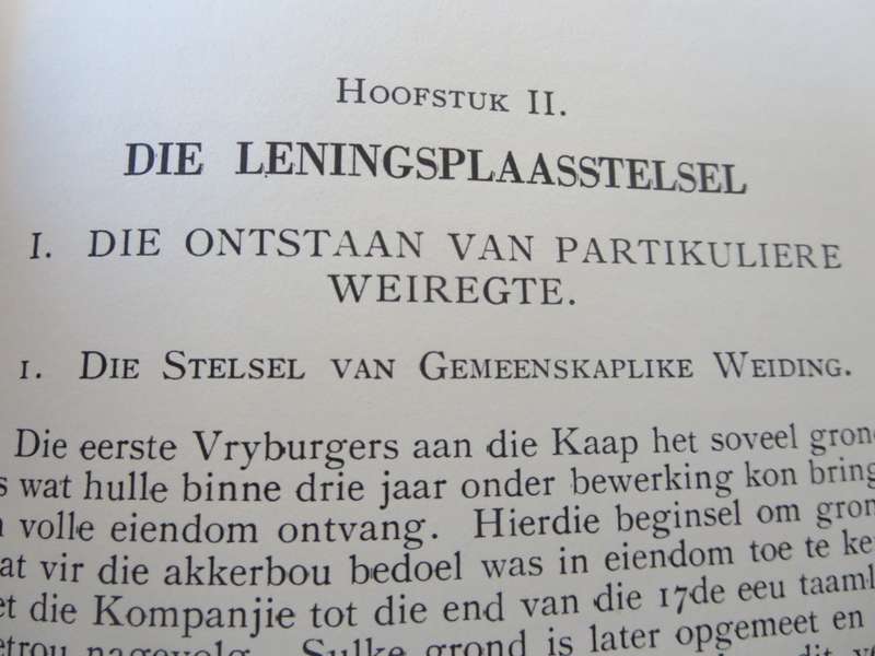 ONS GESKIEDENIS-SERIE. Die Trekboer in die Geskiedenis van die Kaapkolonie: P.J. van der Merwe   (P)