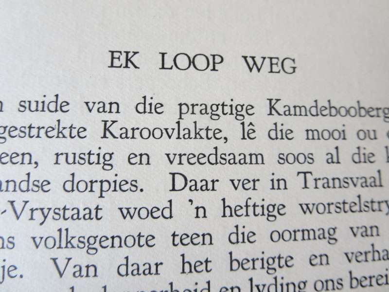 EK REBELLEER deur J.A. Smith. (Anglo-Boereoorlog)  (P)
