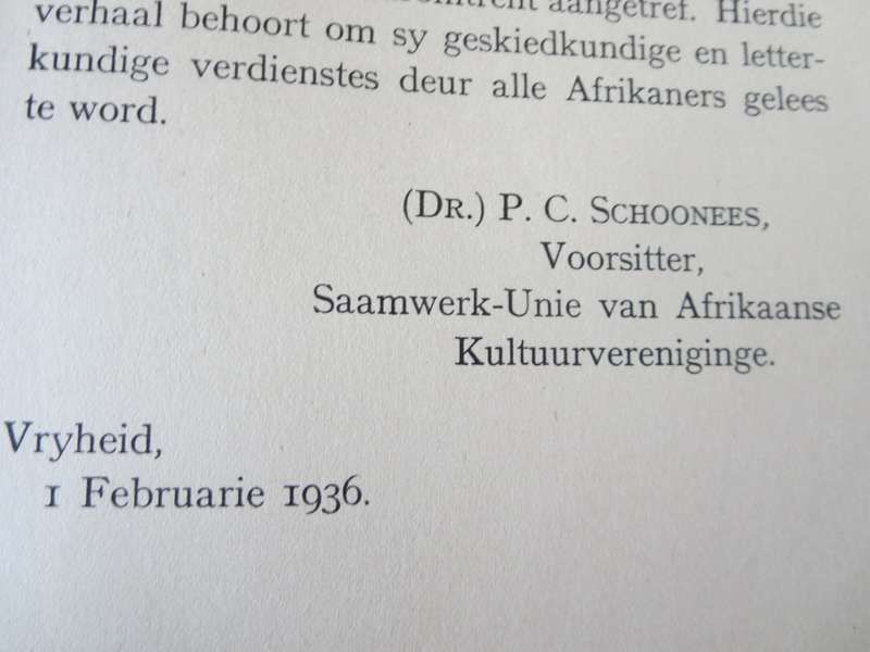 WORSTELJARE deur Ds. A.J.V. Burger. (Anglo-Boereoorlog)   (P)