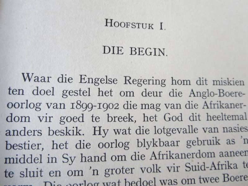 WORSTELJARE deur Ds. A.J.V. Burger. (Anglo-Boereoorlog)   (P)