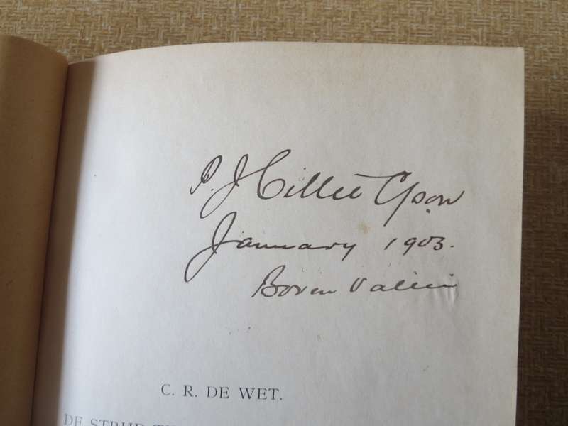 DE STRYD TUSSCHEN BOER EN BRIT.  C.R. de Wet.  (Anglo-Boereoorlog)  (P)