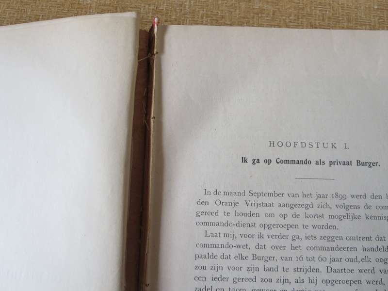 DE STRYD TUSSCHEN BOER EN BRIT.  C.R. de Wet.  (Anglo-Boereoorlog)  (P)