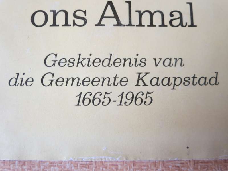 DIE MOEDER VAN ONS ALMAL. H.C. Hopkins. (Geskiedenis van die Gemeente Kaapstad 1665 -1965)  (P)