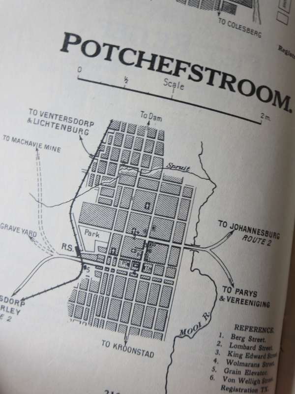 ROYAL AUTOMOBILE CLUB OF SOUTH AFRICA.  Route book 1936. Eighth edition.  (P)