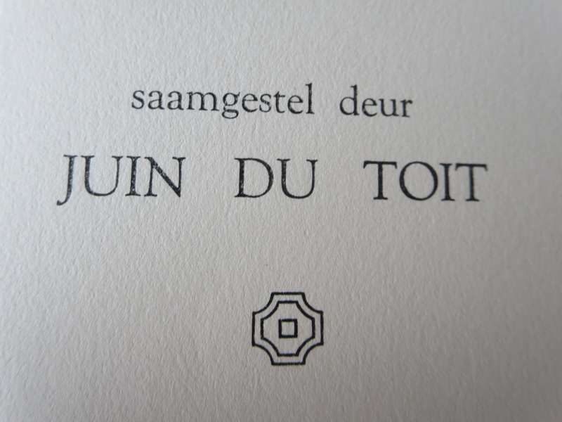 SUID-AFRIKAANSE VOLKSPELETJIES saamgestel deur Juin du Toit.  (P)