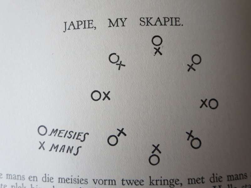 SUID-AFRIKAANSE VOLKSPELETJIES saamgestel deur Juin du Toit.  (P)