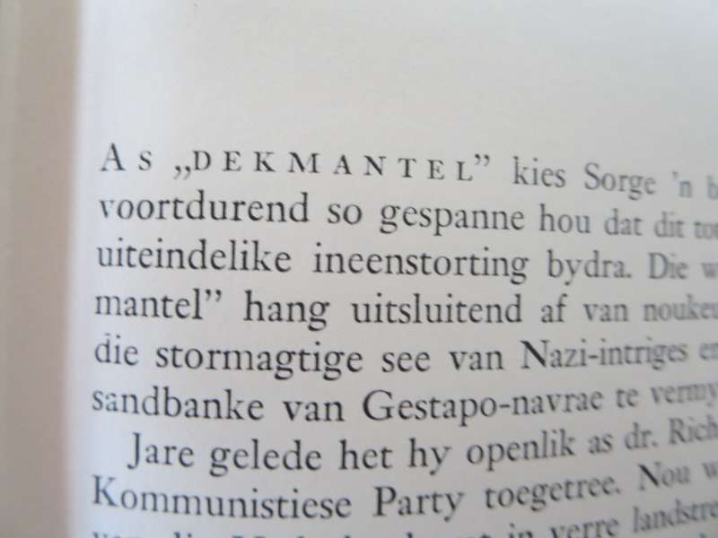 DIE MAN MET DRIE GESIGTE deur Hans-Otto Meissner. (Spioenasie)   (P)
