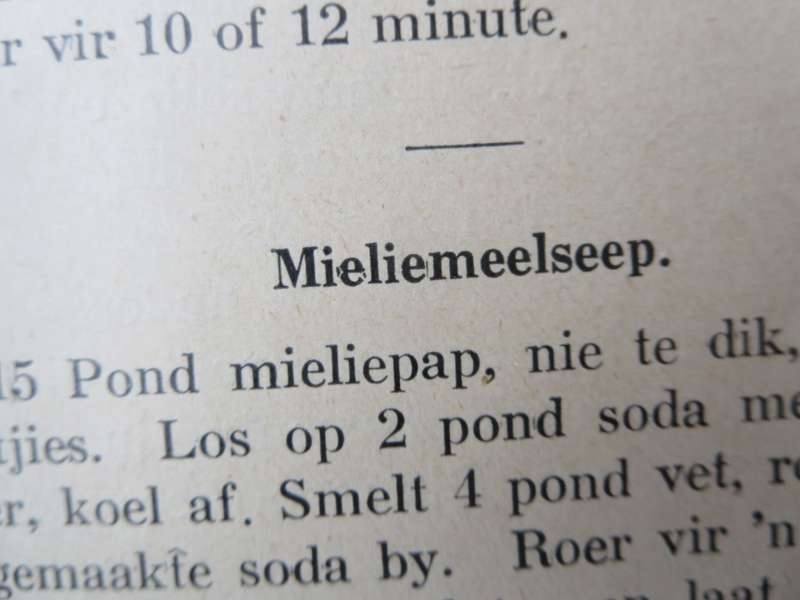 SEEPRESEPPE deur Mielieblaar.   (P)