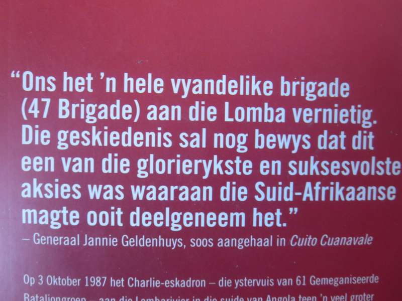 RATELS AAN DIE LOMBA  Die Storie van Charlie-Eskadron  deur Leopold Scholtz