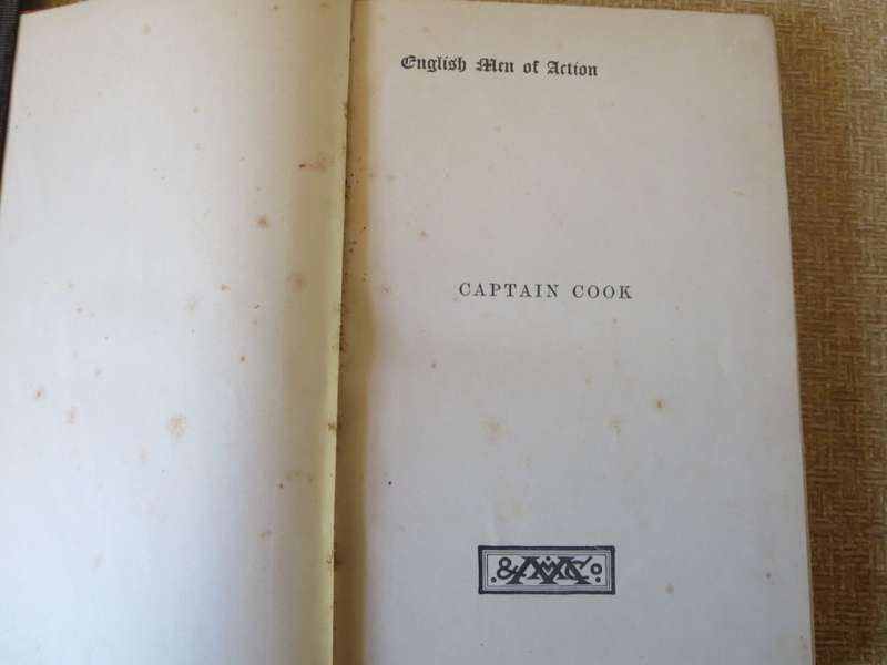 CAPTAIN COOK by Walter Besant (English Men of Action)   (P)