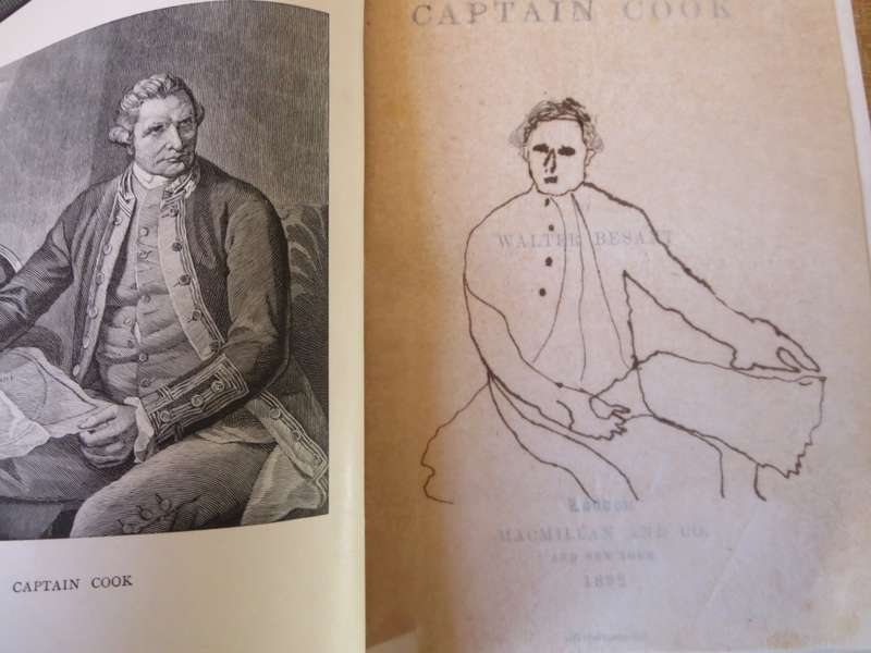 CAPTAIN COOK by Walter Besant (English Men of Action)   (P)