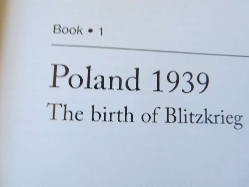 BATTLES OF WORLD WAR II  POLAND 1939. Germanys `lightning strike` Book 1