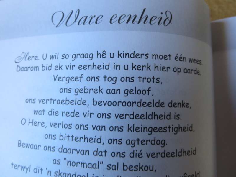 DIE GROOT GEB EDEBOEK  Daaglikse gesprekke met God