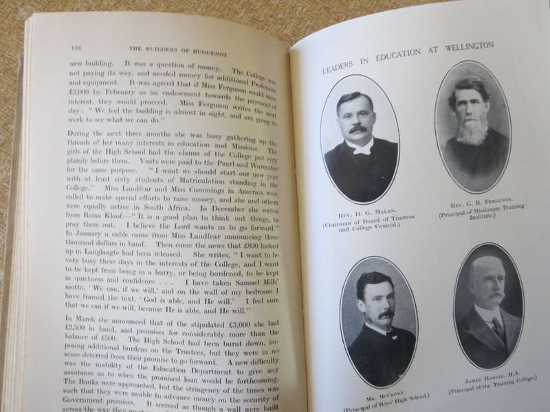 THE BUILDERS OF HUGUENOT by Geo P. Ferguson.    (P)