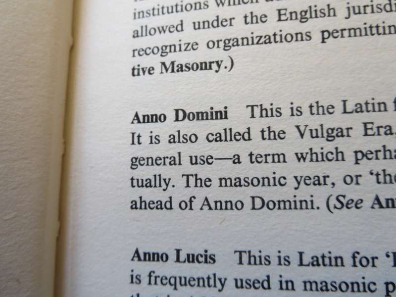A COMPREHENSIVE DICTIONARY OF FREEMASONRY compiled by Ernest Beha.   (P)
