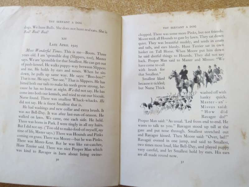 THY SERVANT A DOG told by Boots. Edited by Rudyard Kipling. Illustrated by G.L. Stampa.    (P)
