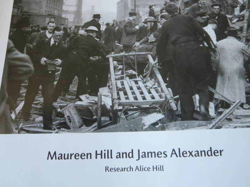 THE BLITZ ON BRITAIN. Day by Day - The headlines as they were made. Maureen Hill & James Alexander.