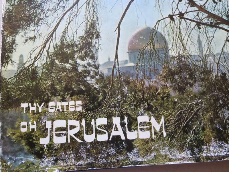THY GATES OH JERUSALEM. Peter Merom. Text by Moshe Ben-Shaul.