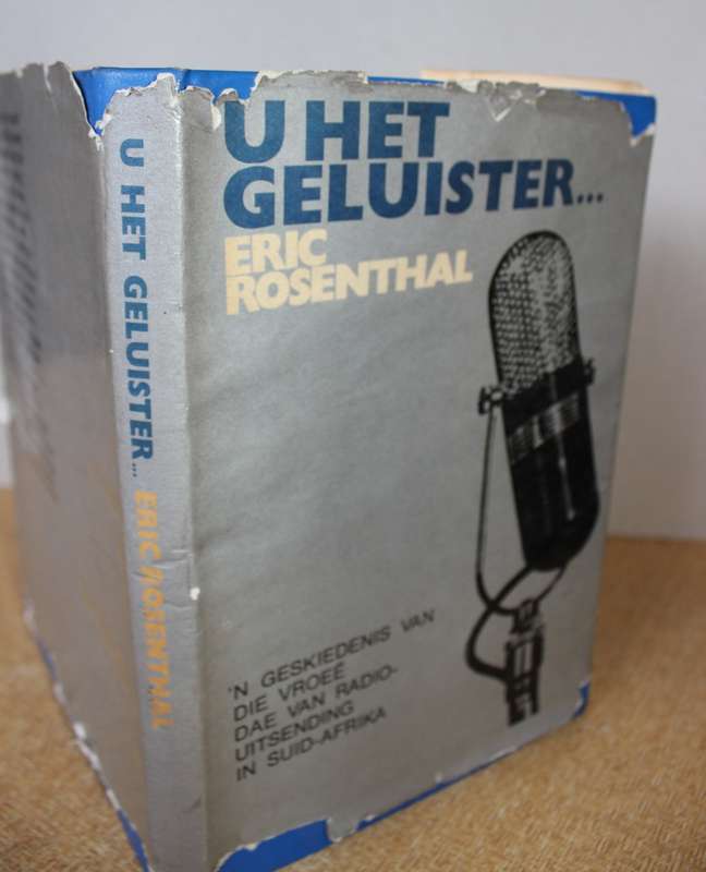 U HET GELUISTER... Eric Rosenthal.