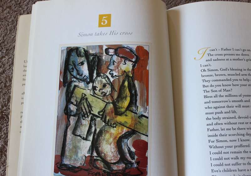 MEDITATIONS ON THE CROSS. Uldene van der Vyver. Illustrated by Father Claerhout.