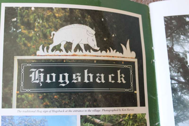 THE STORY OF HOGSBACK. Written by Trevor Webster.