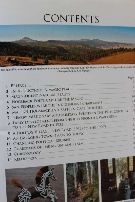 THE STORY OF HOGSBACK. Written by Trevor Webster.